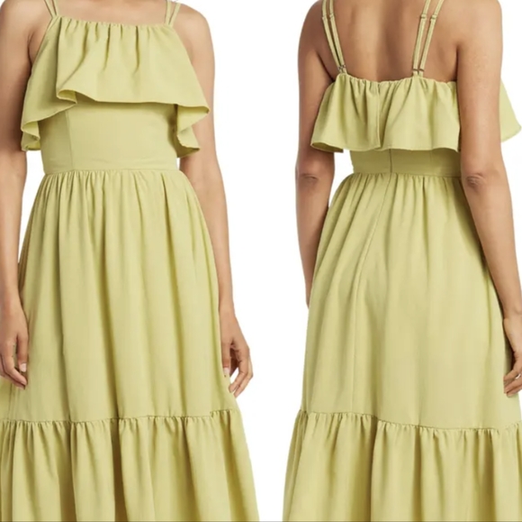 🆕🌿NORDSTROM RUFFLE DRESS🌿 - Picture 1 of 9